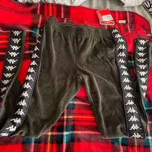 Kappa velvet joggers